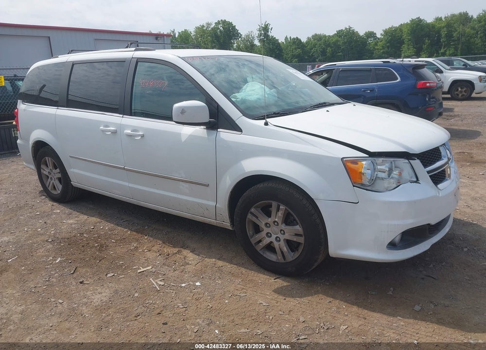 2017 DODGE GRAND CARAVAN CREW VIN: 2C4RDGDG8HR741722