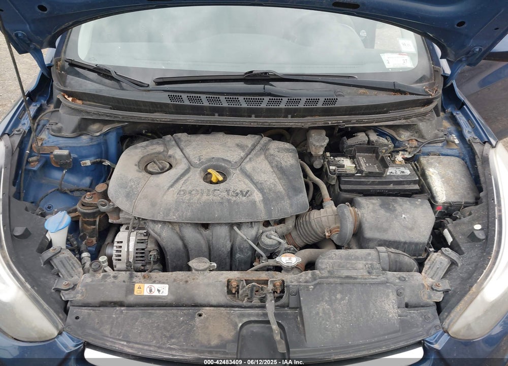 2016 HYUNDAI ELANTRA SE VIN: 5NPDH4AE0GH703882