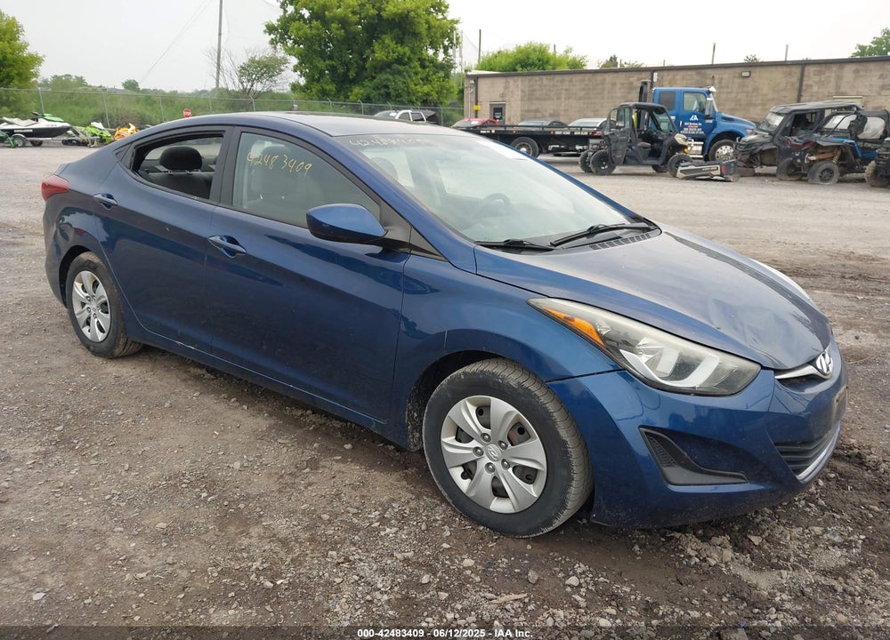 2016 HYUNDAI ELANTRA SE VIN: 5NPDH4AE0GH703882