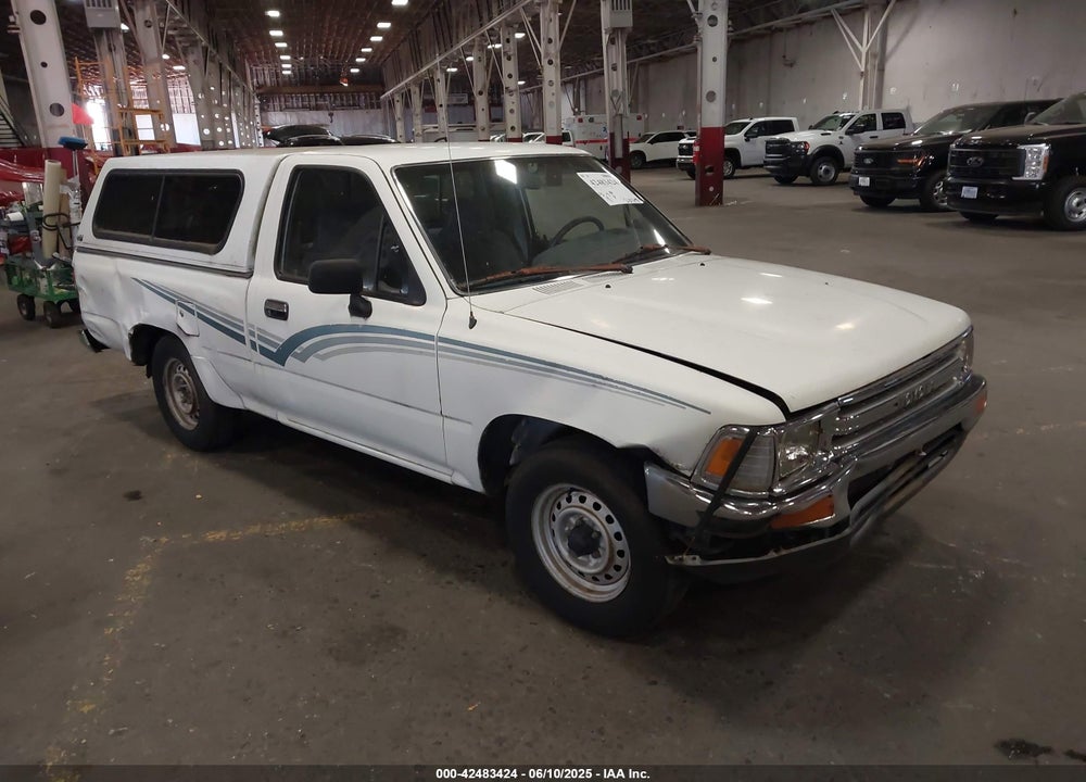 1989 TOYOTA PICKUP 1/2 TON SHT WHEELBASE DLX VIN: JT4RN81P2K5030402