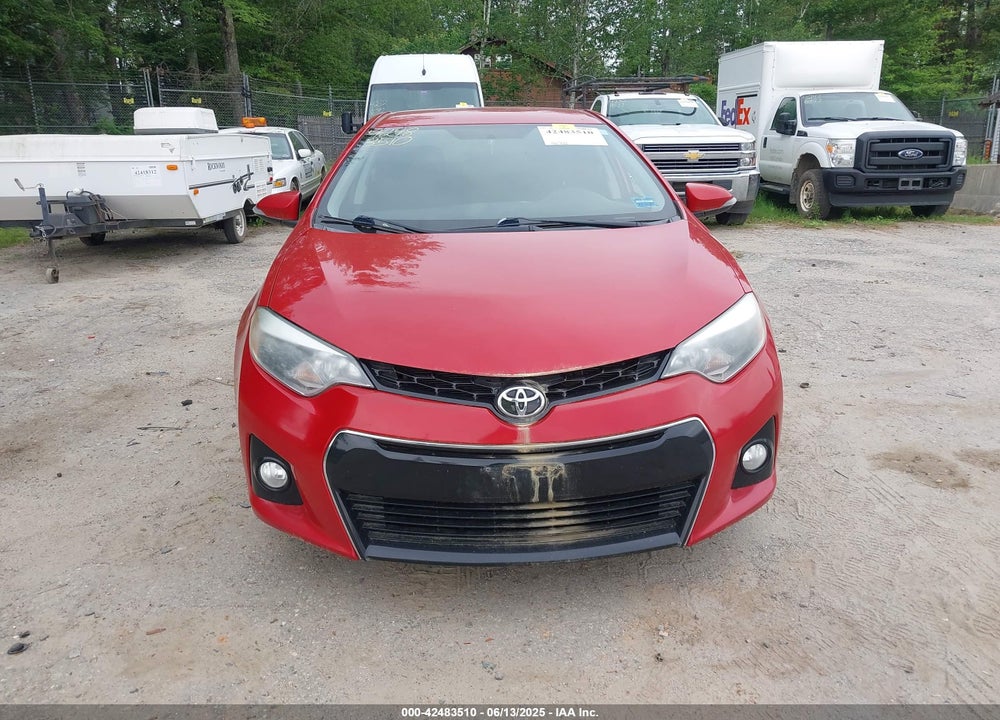 2015 TOYOTA COROLLA S PLUS VIN: 2T1BURHE3FC340498