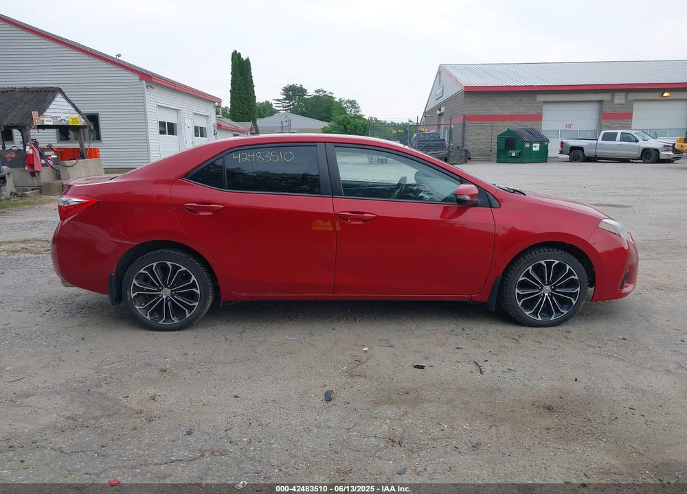 2015 TOYOTA COROLLA S PLUS VIN: 2T1BURHE3FC340498