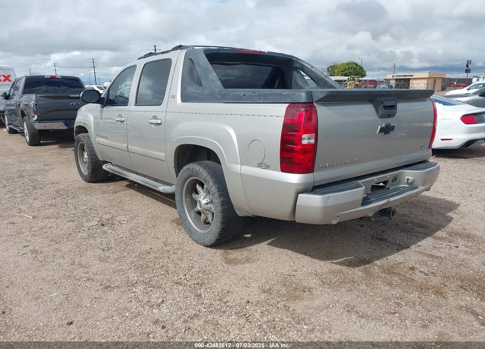 2007 CHEVROLET AVALANCHE 1500 LT VIN: 3GNFK12327G293544
