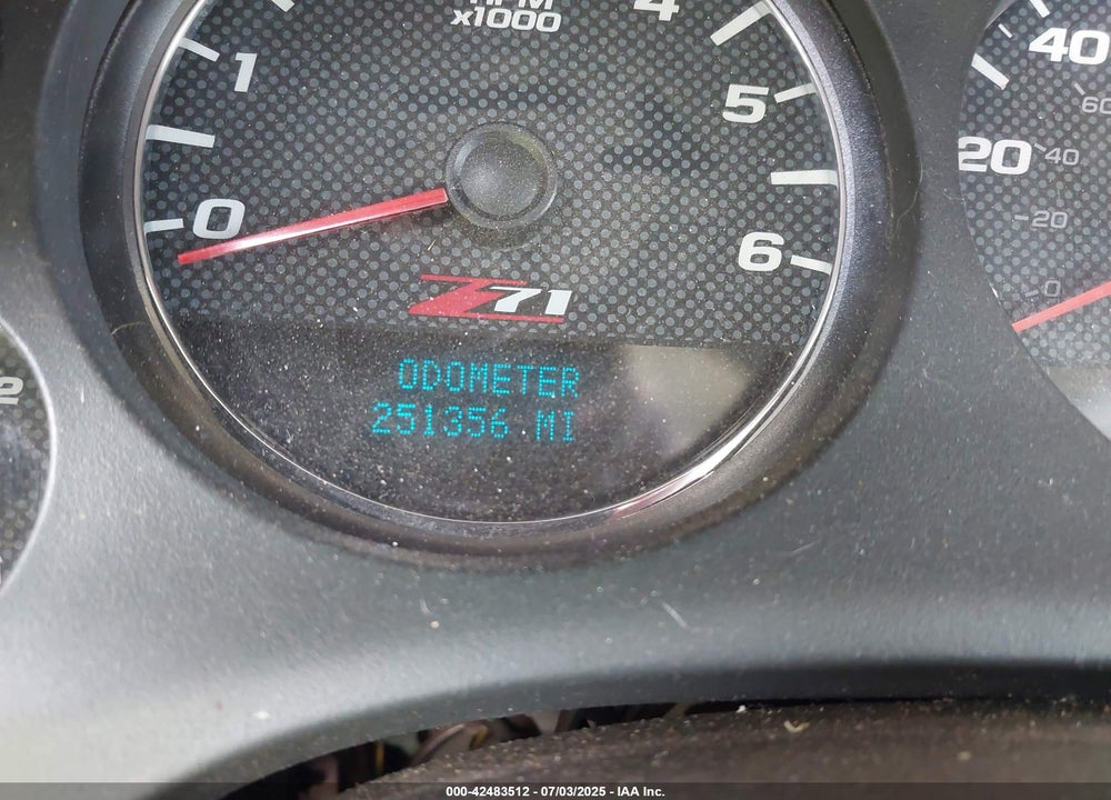 2007 CHEVROLET AVALANCHE 1500 LT VIN: 3GNFK12327G293544