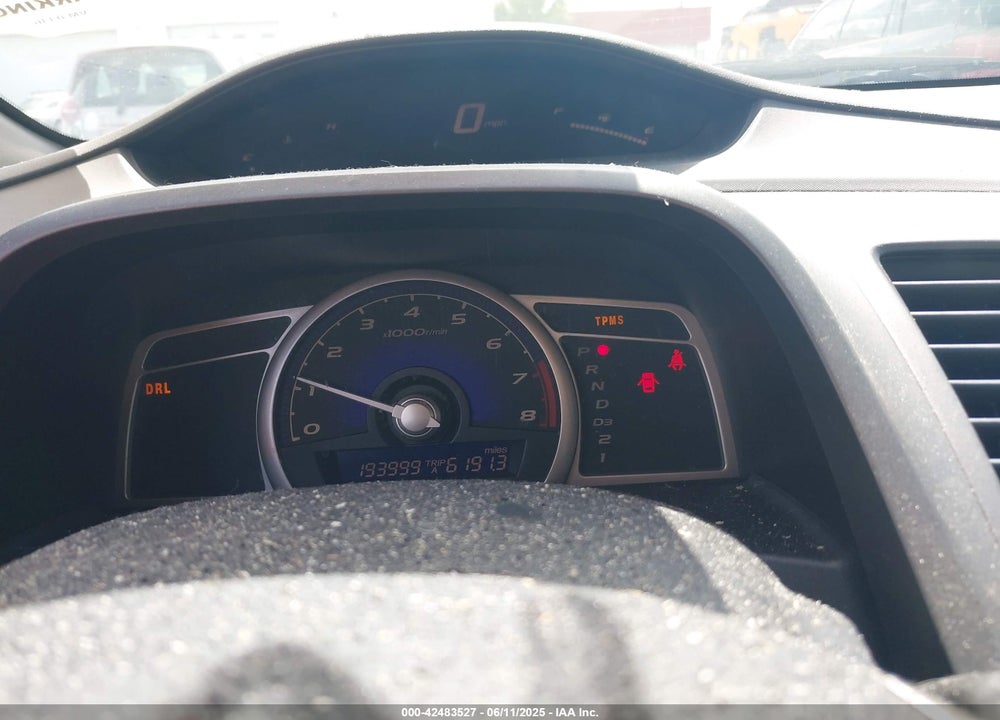 2009 HONDA CIVIC VIN: 1HGFA165X9L011651