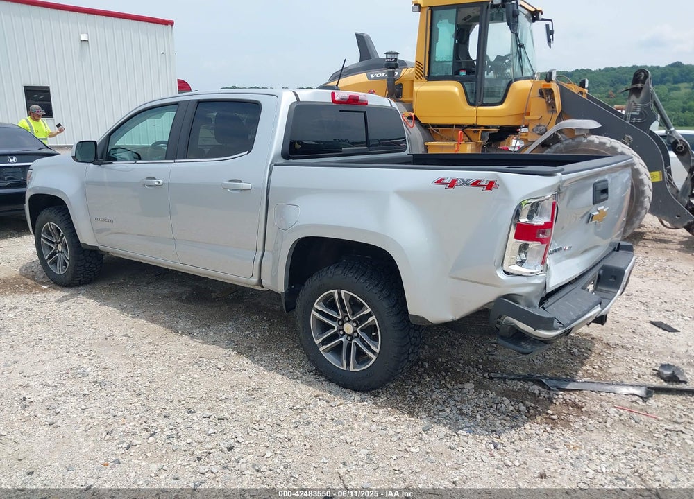 2020 CHEVROLET COLORADO 4WD SHORT BOX LT VIN: 1GCGTCEN1L1208642