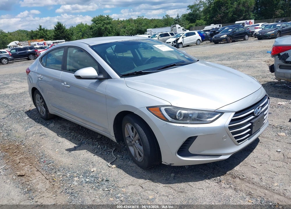 2018 HYUNDAI ELANTRA VIN: KMHD84LF2JU508204