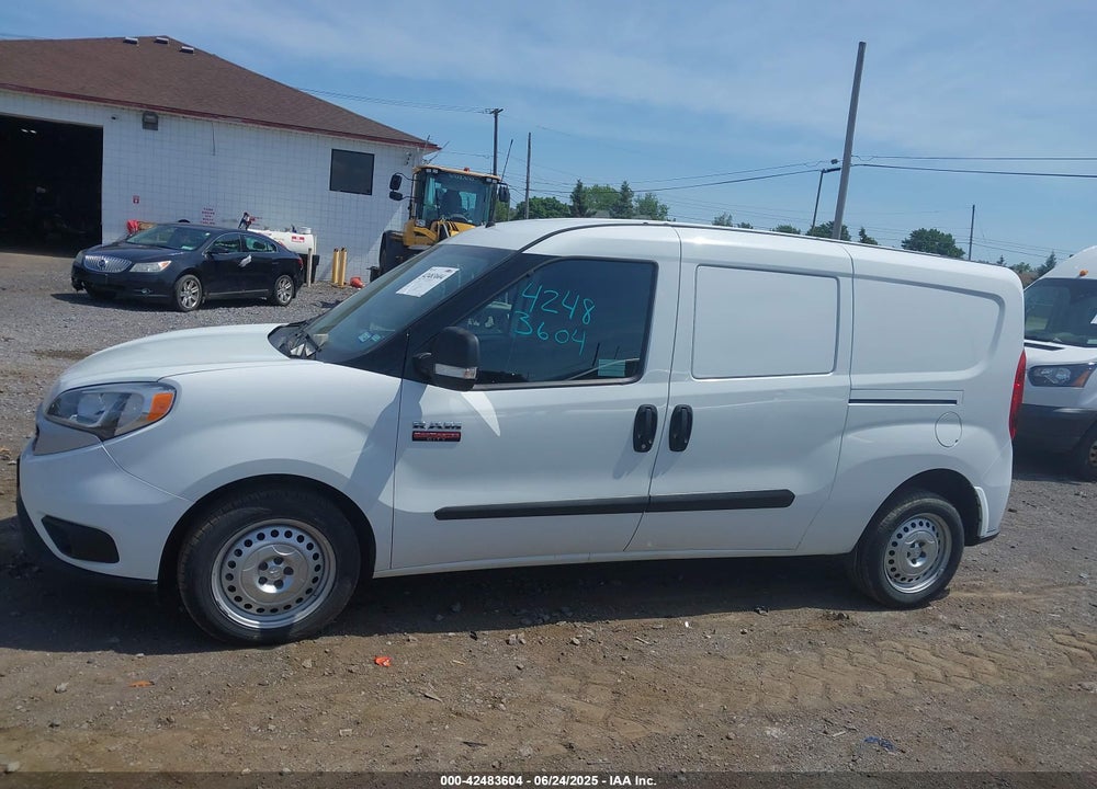 2022 RAM PROMASTER CITY CARGO VAN VIN: ZFBHRFAB0N6Y29931