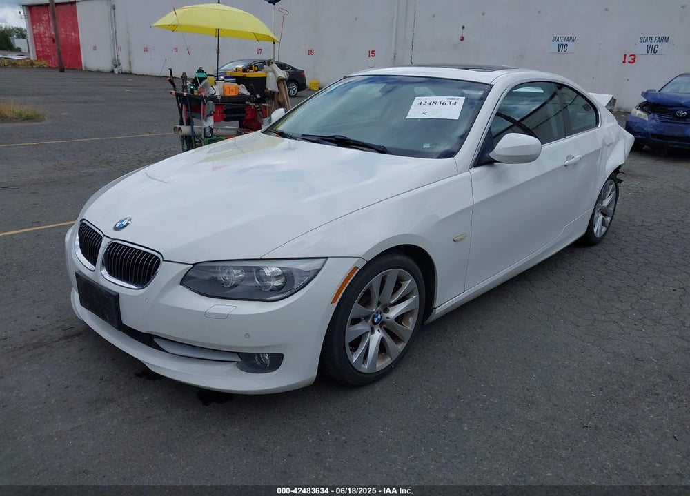 2012 BMW 3 SERIES VIN: WBAKE5C54CE756580