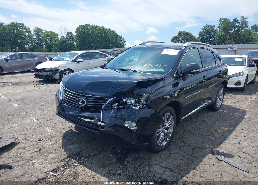 2013 LEXUS RX VIN: JTJBC1BA3D2436425