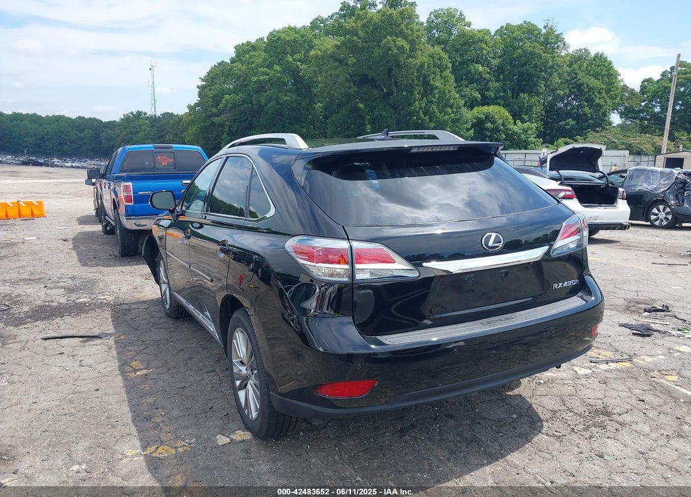 2013 LEXUS RX VIN: JTJBC1BA3D2436425