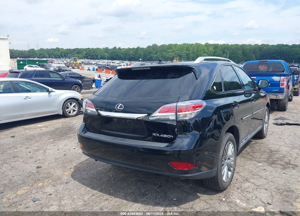 2013 LEXUS RX VIN: JTJBC1BA3D2436425