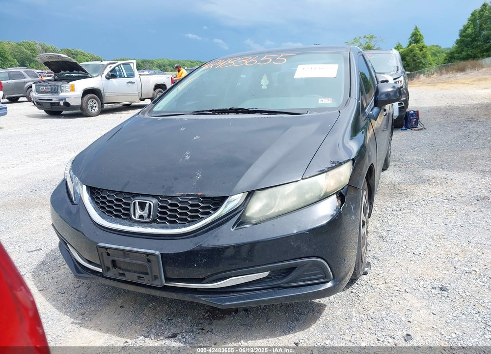 2013 HONDA CIVIC VIN: 19XFB2F53DE005077