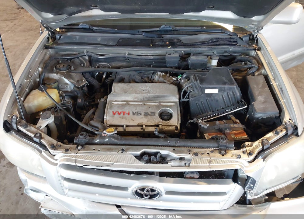 2005 TOYOTA HIGHLANDER V6 VIN: JTEEP21A350117000