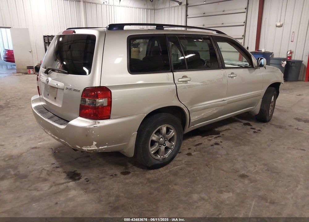 2005 TOYOTA HIGHLANDER V6 VIN: JTEEP21A350117000