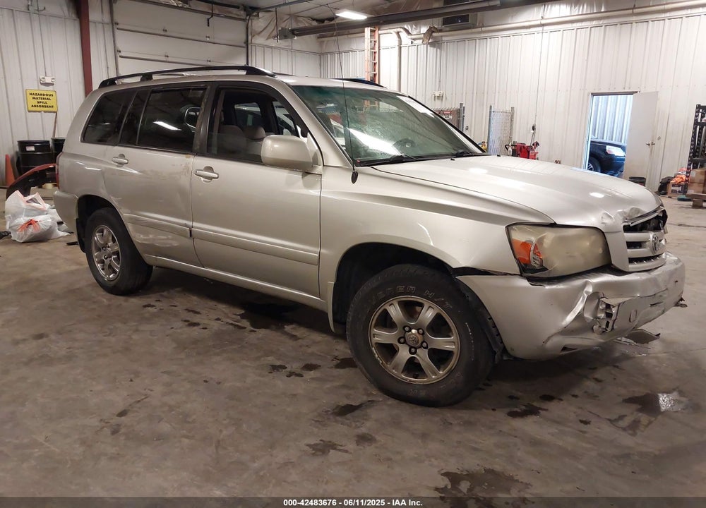 2005 TOYOTA HIGHLANDER V6 VIN: JTEEP21A350117000