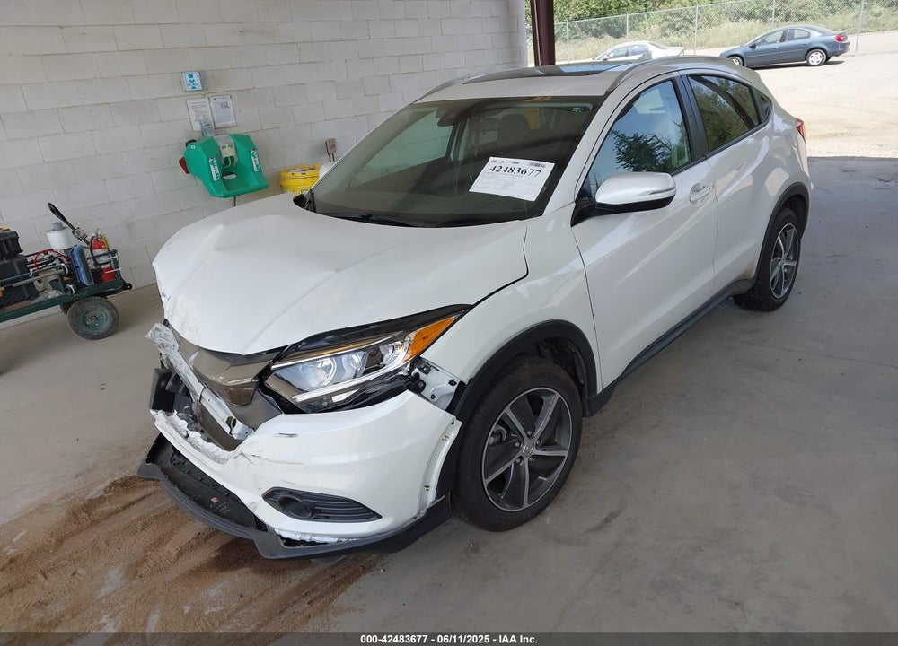2022 HONDA HR-V AWD EX VIN: 3CZRU6H57NM730324