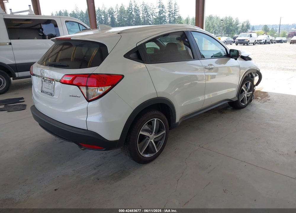 2022 HONDA HR-V AWD EX VIN: 3CZRU6H57NM730324