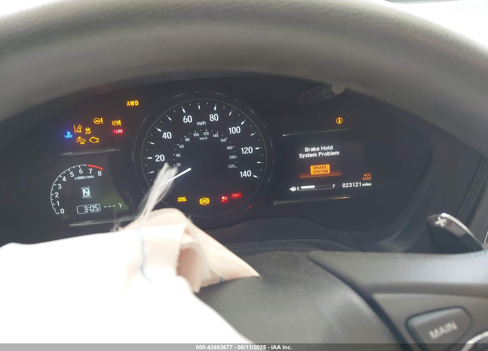 2022 HONDA HR-V AWD EX VIN: 3CZRU6H57NM730324