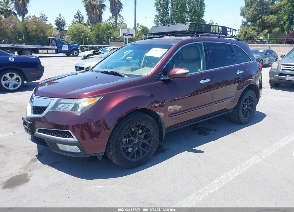 2011 ACURA MDX TECHNOLOGY PACKAGE VIN: 2HNYD2H68BH527062