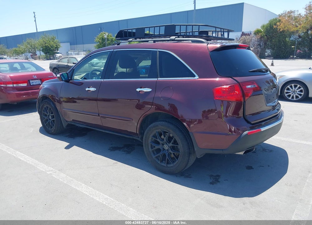 2011 ACURA MDX TECHNOLOGY PACKAGE VIN: 2HNYD2H68BH527062