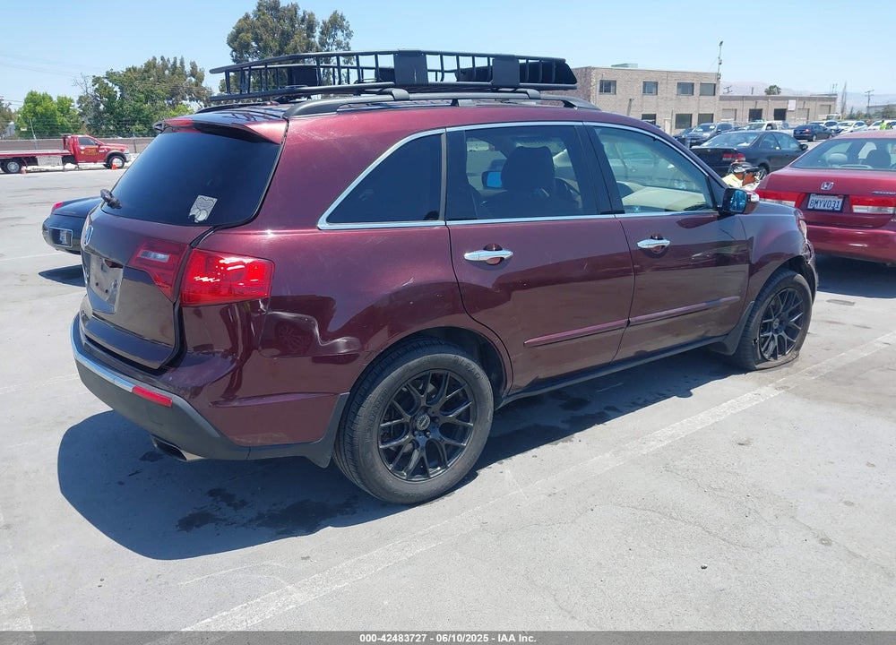 2011 ACURA MDX TECHNOLOGY PACKAGE VIN: 2HNYD2H68BH527062