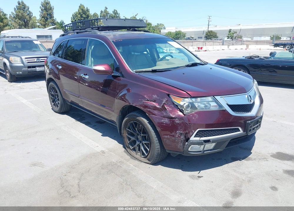 2011 ACURA MDX TECHNOLOGY PACKAGE VIN: 2HNYD2H68BH527062