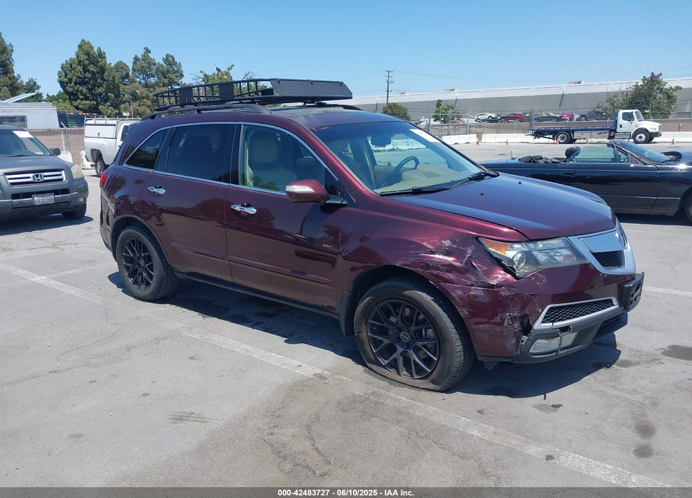 2011 ACURA MDX TECHNOLOGY PACKAGE VIN: 2HNYD2H68BH527062