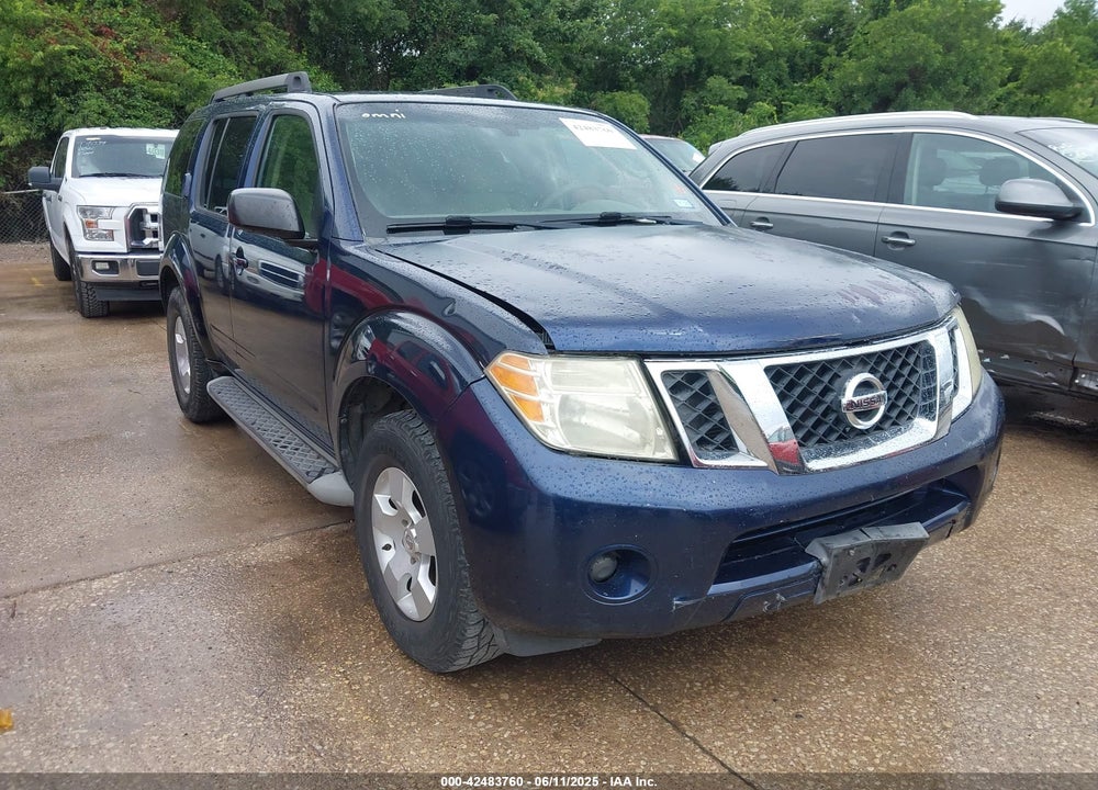 2011 NISSAN PATHFINDER S VIN: 5N1AR1NNXBC603376