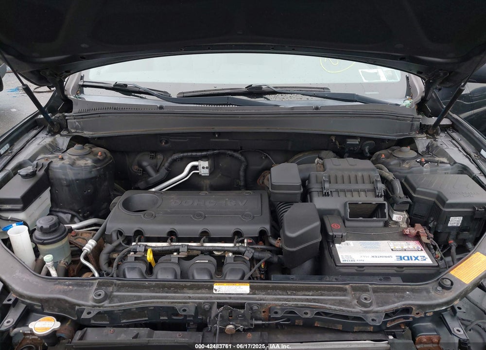 2012 HYUN SANTA FE GLS AWD VIN: 5XYZGDAB9CG100638