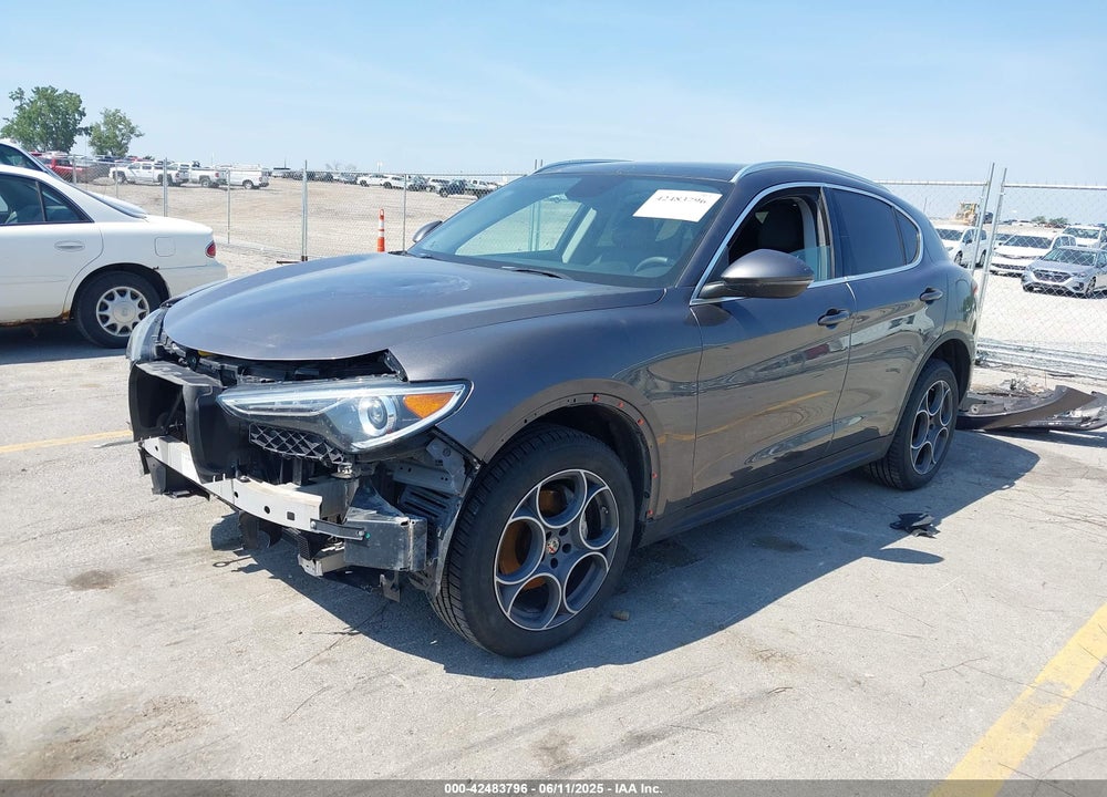 2018 ALFA ROMEO STELVIO VIN: ZASFAKAN9J7B74470
