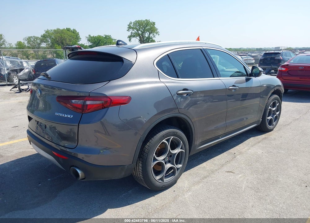 2018 ALFA ROMEO STELVIO VIN: ZASFAKAN9J7B74470