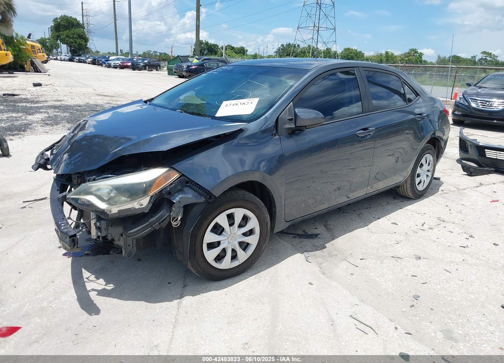 2016 TOYOTA COROLLA VIN: 2T1BURHE7GC630647