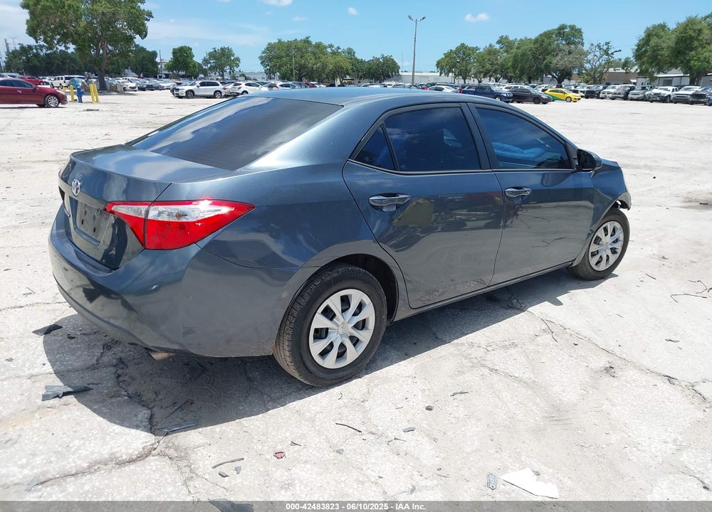 2016 TOYOTA COROLLA VIN: 2T1BURHE7GC630647