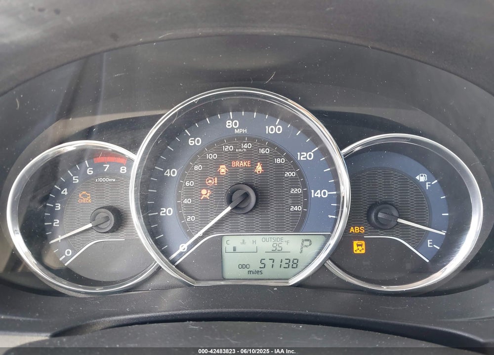 2016 TOYOTA COROLLA VIN: 2T1BURHE7GC630647