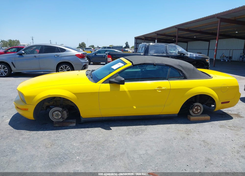2006 FORD MUSTANG V6 VIN: 1ZVFT84N365221851
