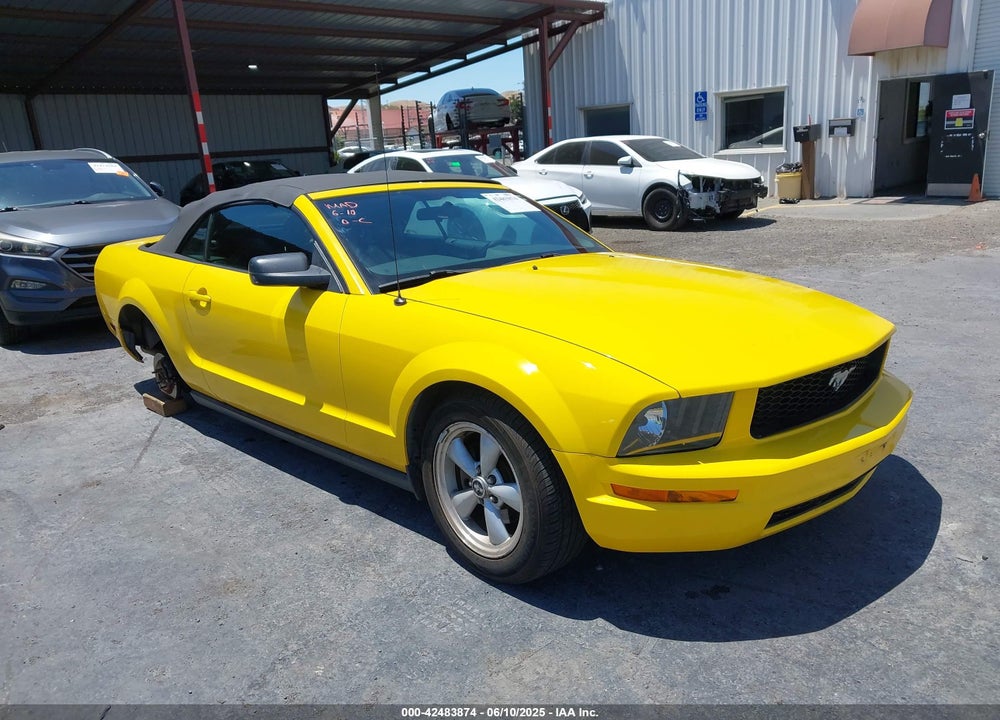 2006 FORD MUSTANG V6 VIN: 1ZVFT84N365221851