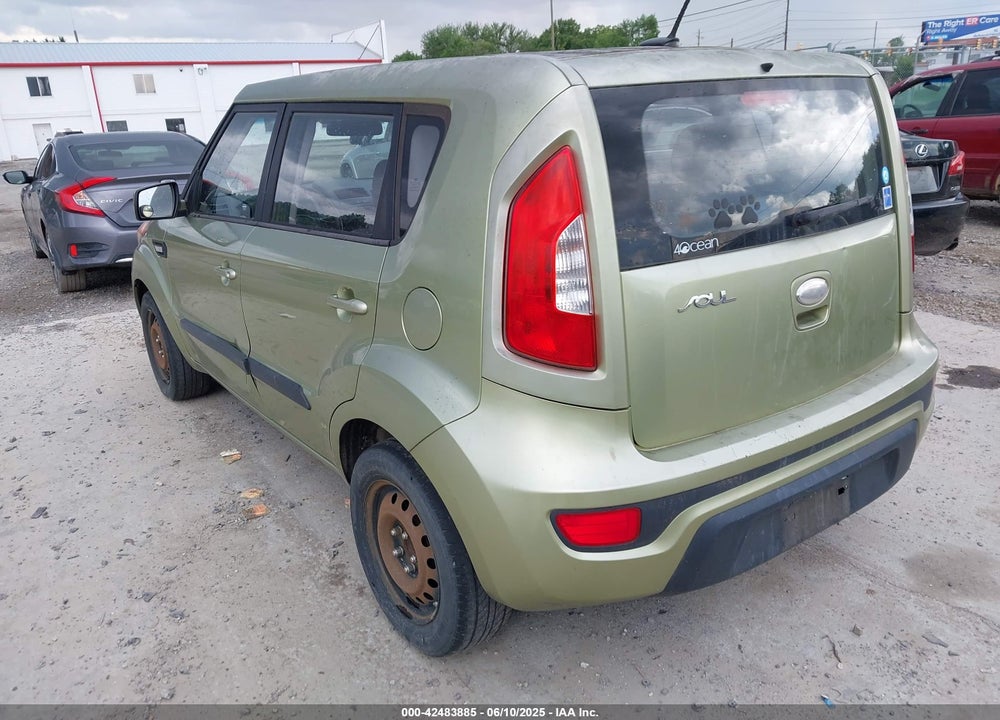 2013 KIA SOUL VIN: KNDJT2A59D7557634
