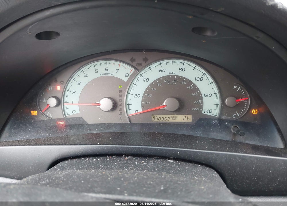 2007 TOYOTA CAMRY VIN: 4T1BE46K37U625176