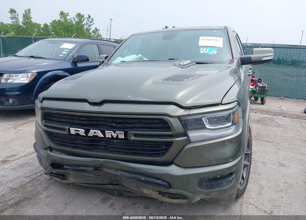 2020 RAM 1500 LAIE  4X4 5'7 BOX VIN: 1C6SRFJTXLN181021