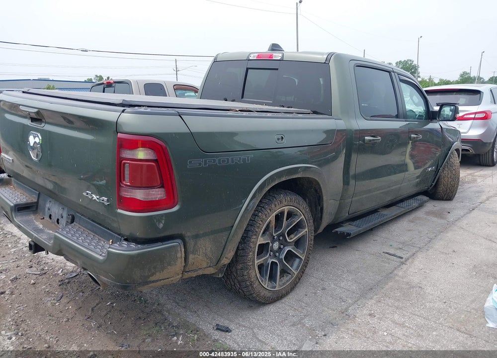 2020 RAM 1500 LAIE  4X4 5'7 BOX VIN: 1C6SRFJTXLN181021