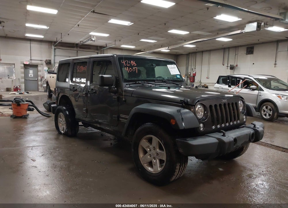 2017 JEEP WRANGLER UNLIMITED SPORT 4X4 VIN: 1C4HJWDG7HL734929