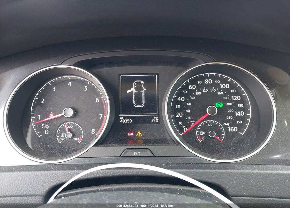 2019 VOLKSWAGEN GOLF ALLTRACK VIN: 3VWH17AU3KM505909