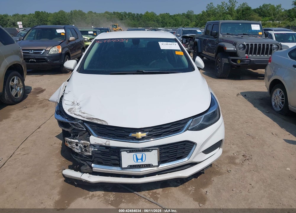 2017 CHEVROLET CRUZE LT AUTO VIN: 1G1BE5SM8H7207965