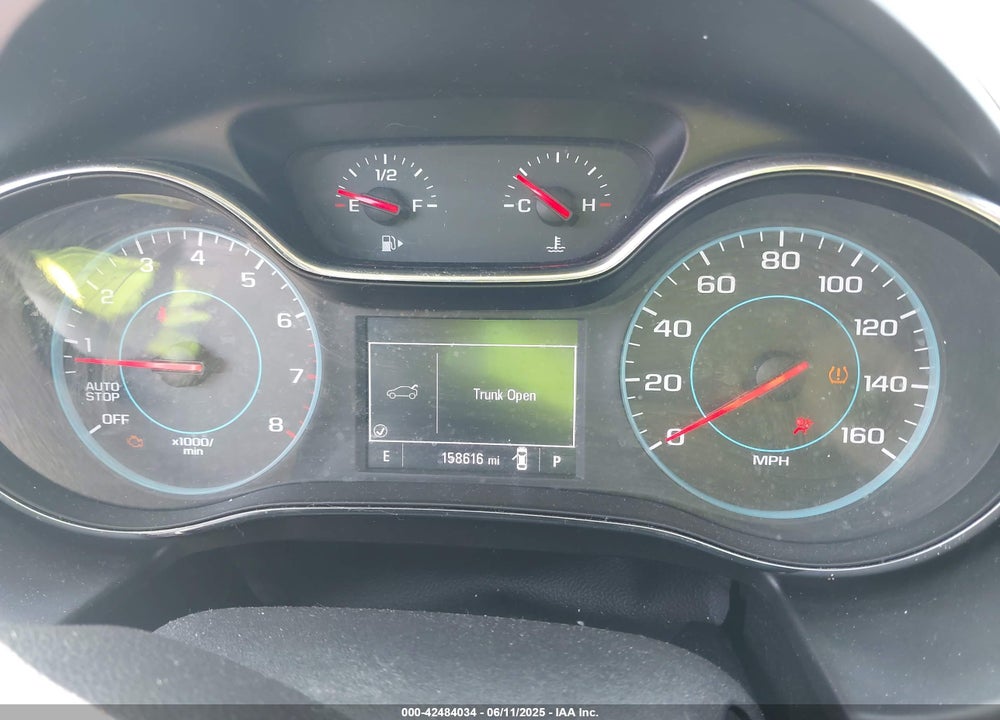 2017 CHEVROLET CRUZE LT AUTO VIN: 1G1BE5SM8H7207965
