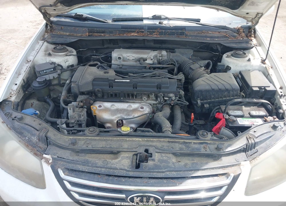 2009 KIA SPECTRA VIN: KNAFE221595606467
