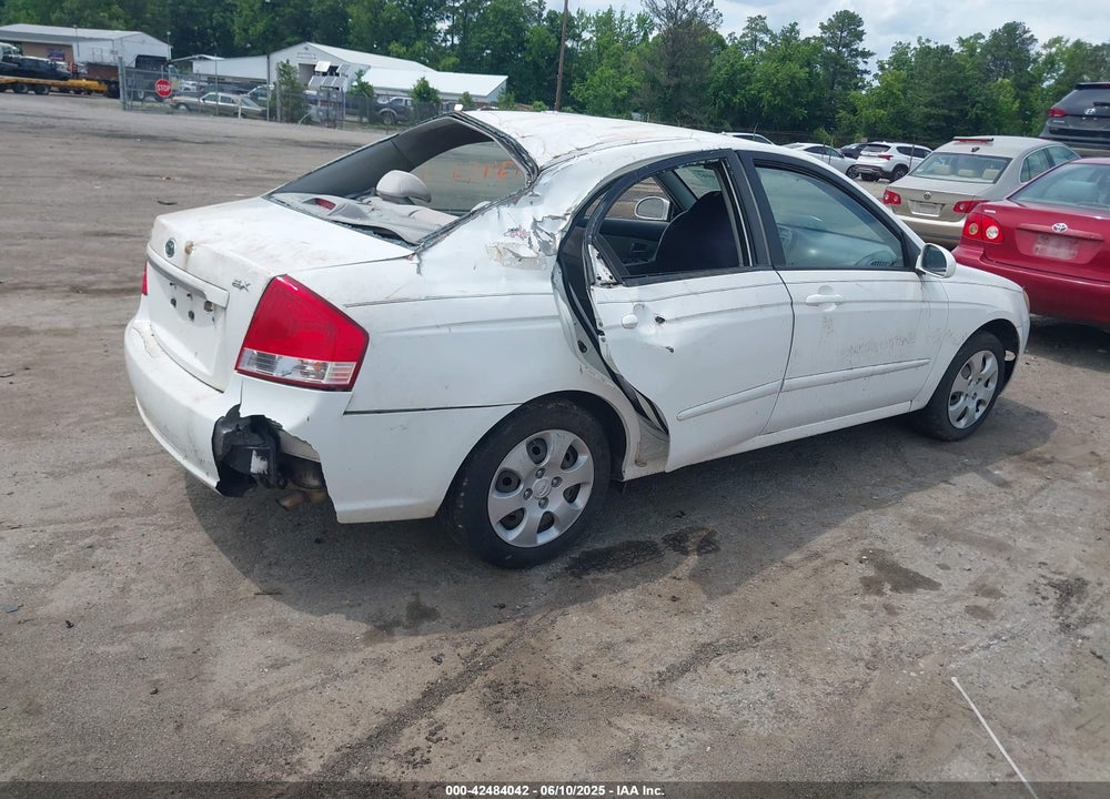 2009 KIA SPECTRA VIN: KNAFE221595606467