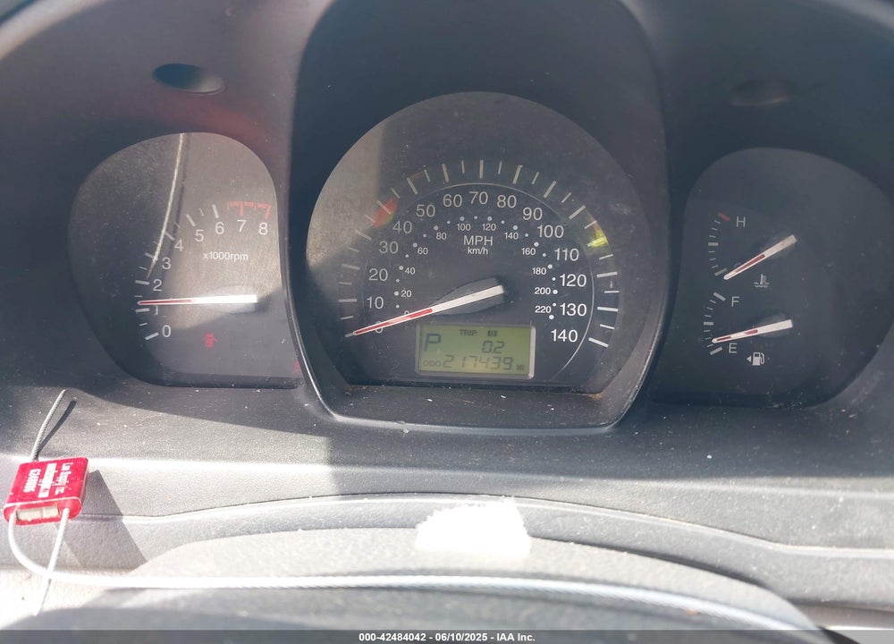 2009 KIA SPECTRA VIN: KNAFE221595606467