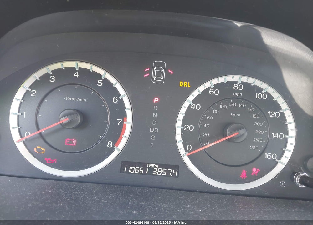 2011 HONDA ACCORD VIN: 1HGCP2F65BA108127