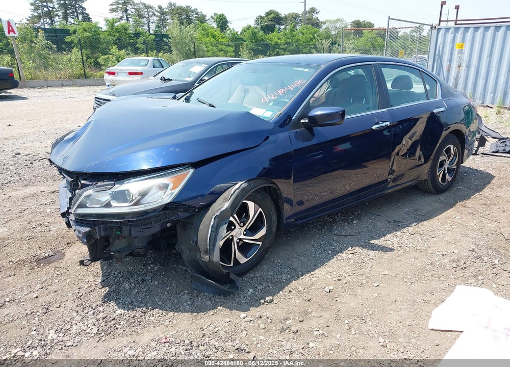 2017 HONDA ACCORD LX VIN: 1HGCR2F36HA284581